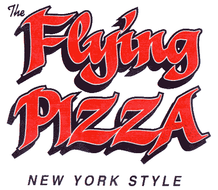 The Flying Pizza logo top - Homepage