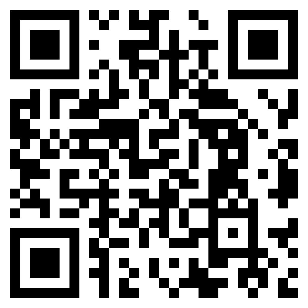 QR code that directs to the catering inquiry page