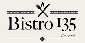 Bistro 135 logo top - Homepage