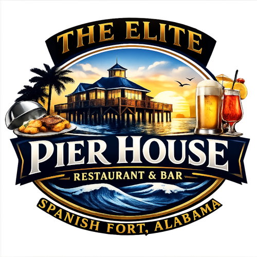 Pier House logo top - Homepage