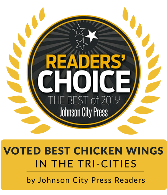 Readers' Choise voted Best Chicken Wings