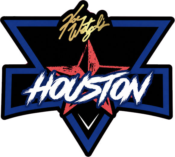 Koe Wetzel's Riot Room- Houston logo scroll