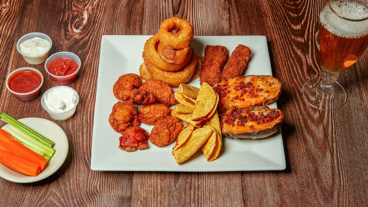 group of food on the table