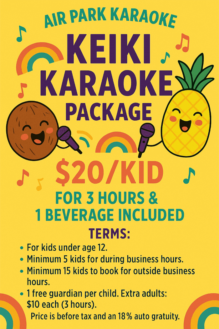 Keiki Karaoke Package