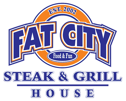 Fat City Grill logo top - Homepage