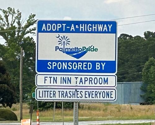Adopt-A-Highway sponsored by FTN INN Taproom