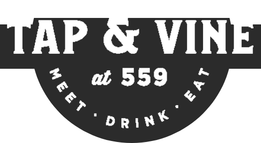 Tap & Vine at 559 logo top - Homepage