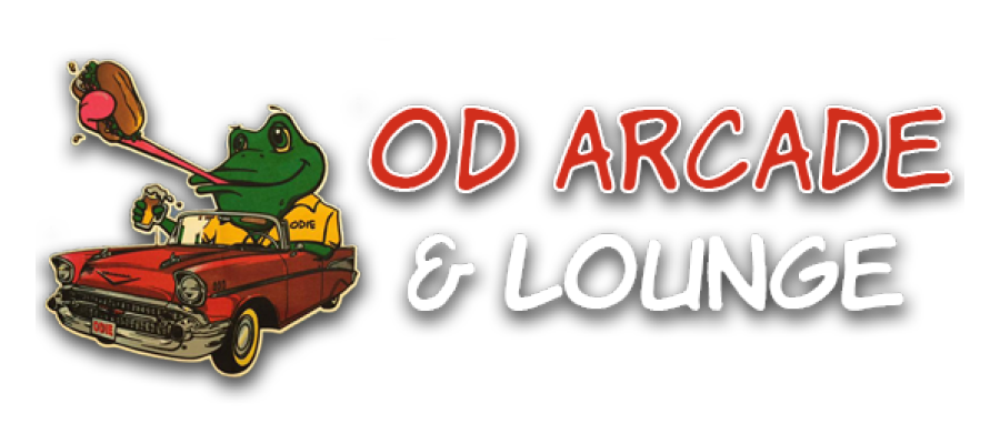 OD ARCADE & Lounge logo top - Homepage