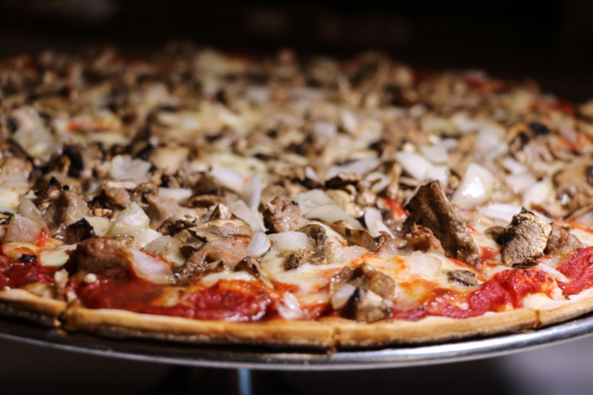 Pizza closeup