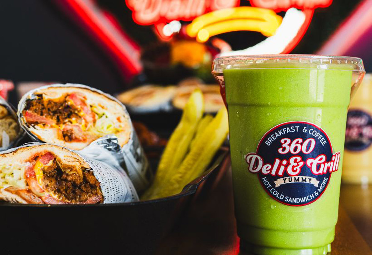 360 Deli & Grill restaurant in Kansas - healthy menu with nutrition facts and calories