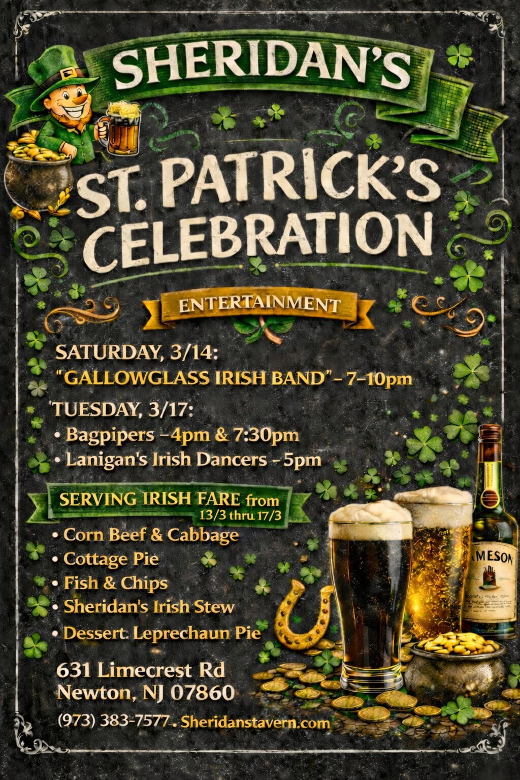 Sheridan's St. Patrick's Celebration