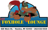 The Foxhole Lounge logo top - Homepage