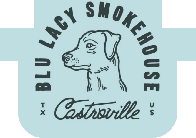 Blu Lacy Smokehouse logo top - Homepage