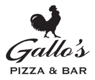 Gallo's Pizza & Bar logo top - Homepage