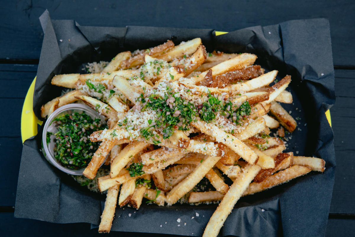 The shed kitchen fries