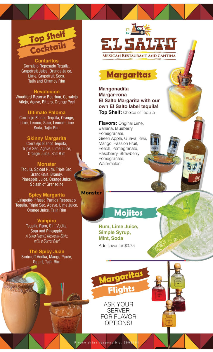 Drink Menu 1