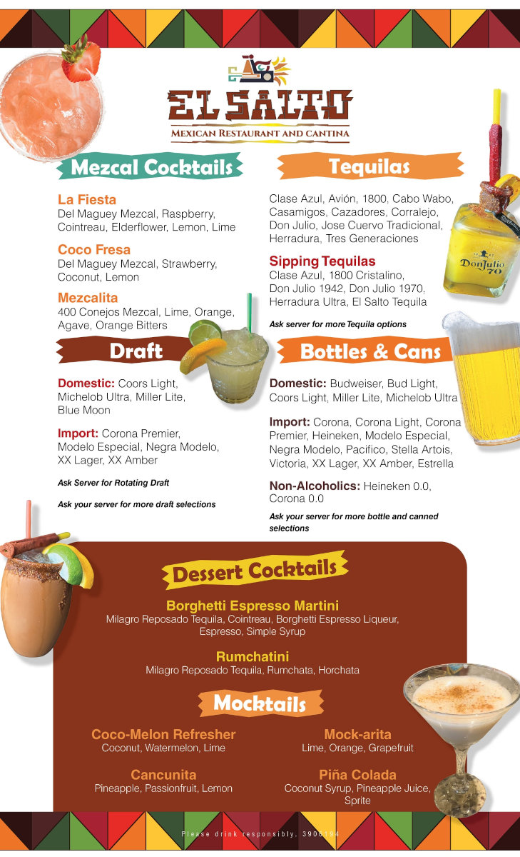 Drink Menu 2