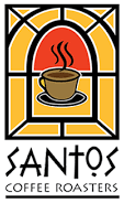 Santos Coffee House logo top - Homepage