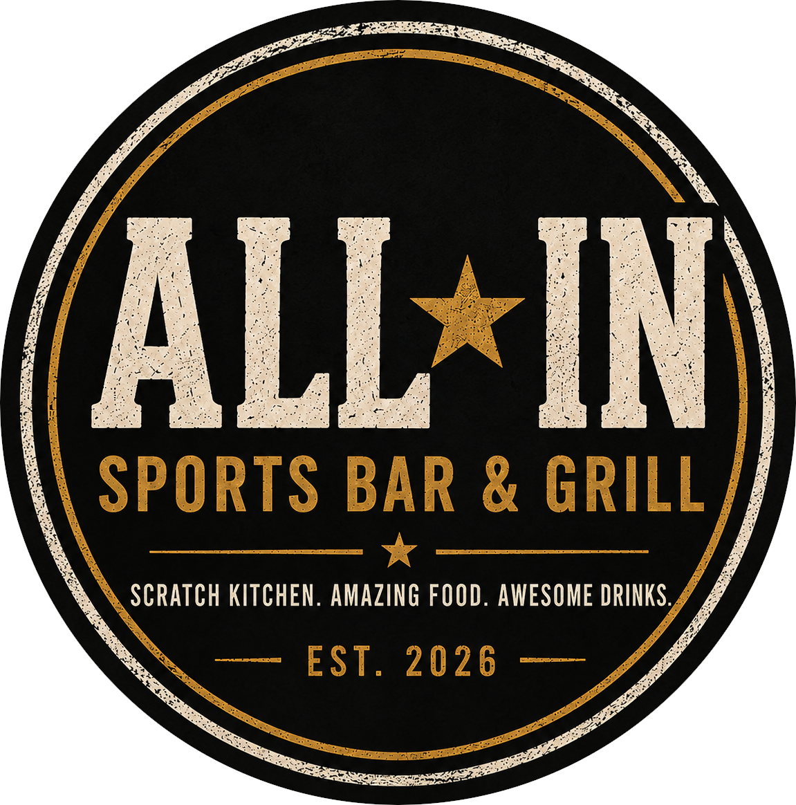All In Sports Bar & Grill logo top - Homepage