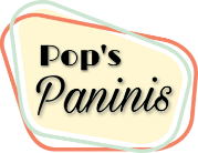 Pop's Paninis logo top - Homepage