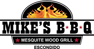 Mike's BBQ logo top