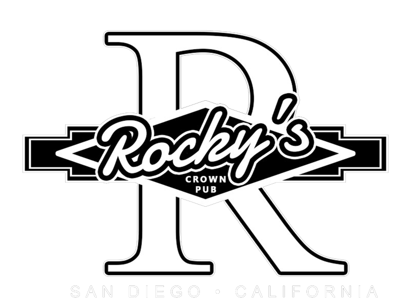 Rocky's Crown Pub logo top - Homepage