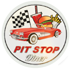 Pit Stop Diner logo top - homepage