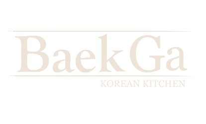 Baekga Korean Kitchen logo top - Homepage