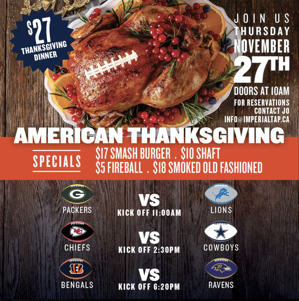 American thanksgiving