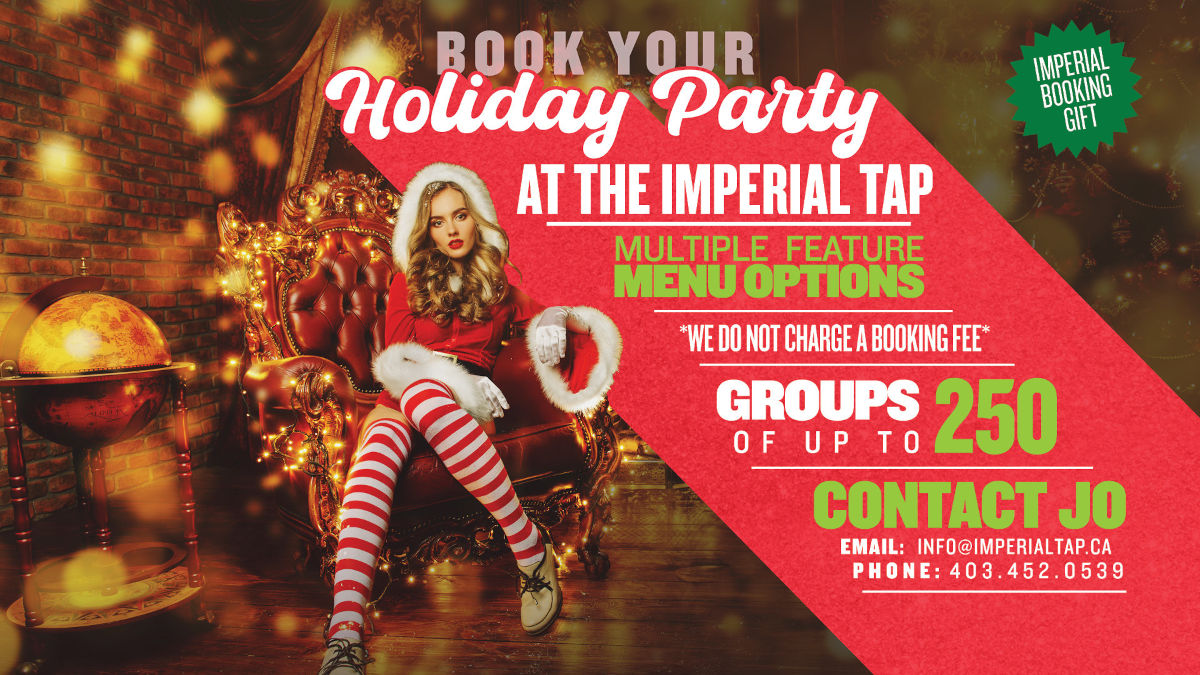 Book you holiday party