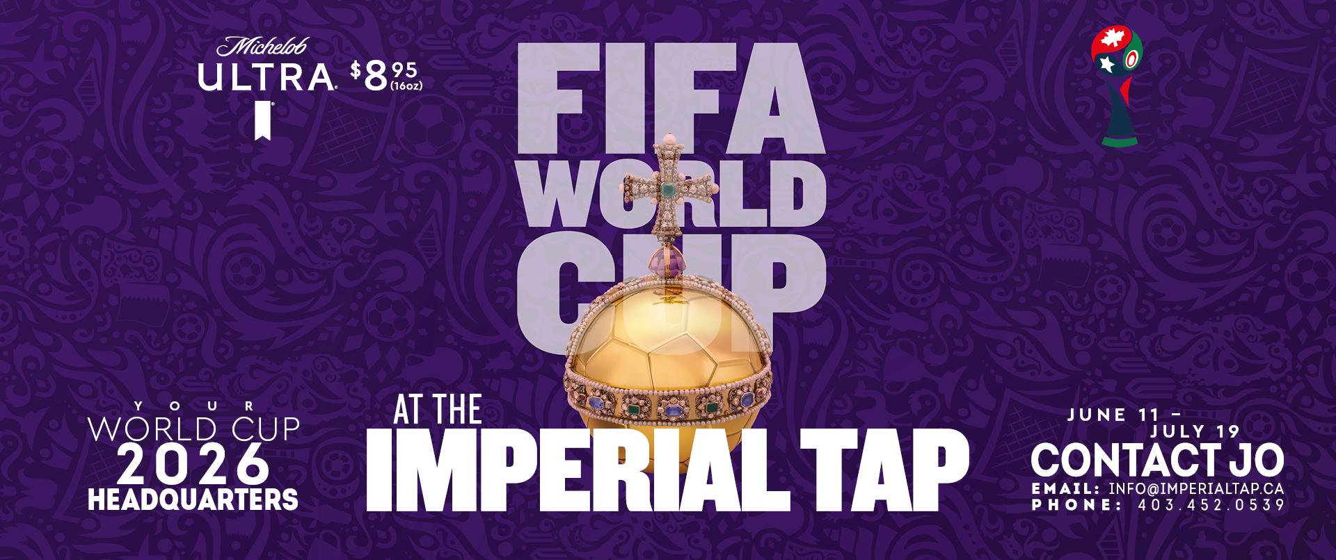 Fifa world cup at imperial tap