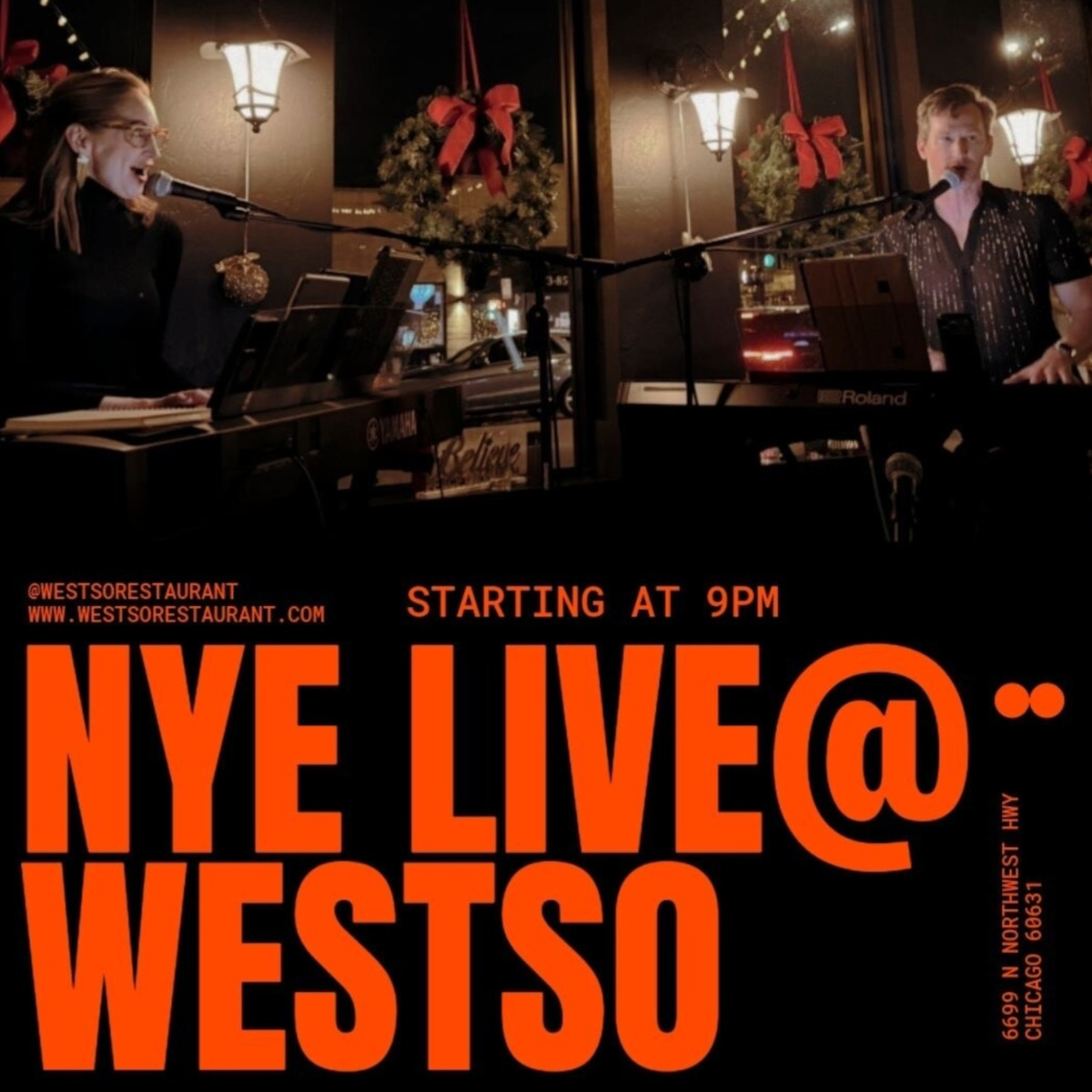 nye live at westso starting at 9pm
