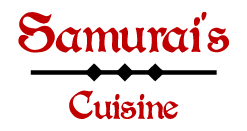 Samurai's Cuisine logo top - Homepage