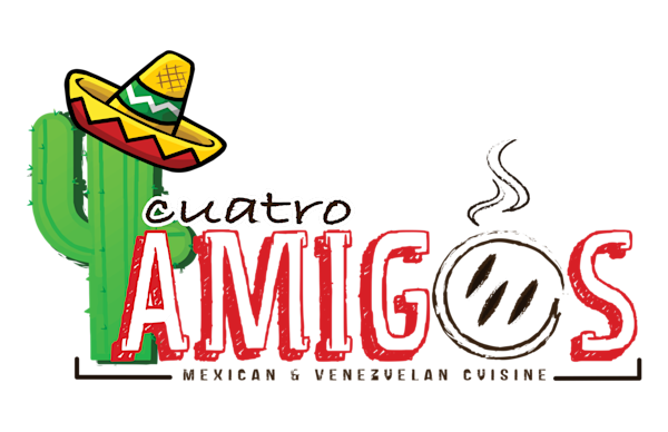 Cuatro Amigos Mexican & Venezuelan Cuisine logo top - Homepage