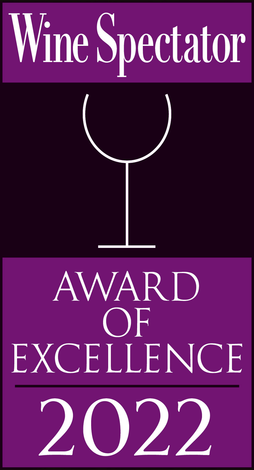 wine spectator awards of excellence 2022