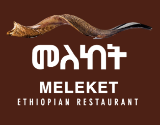 Meleket Ethiopian Restaurant logo scroll - Homepage