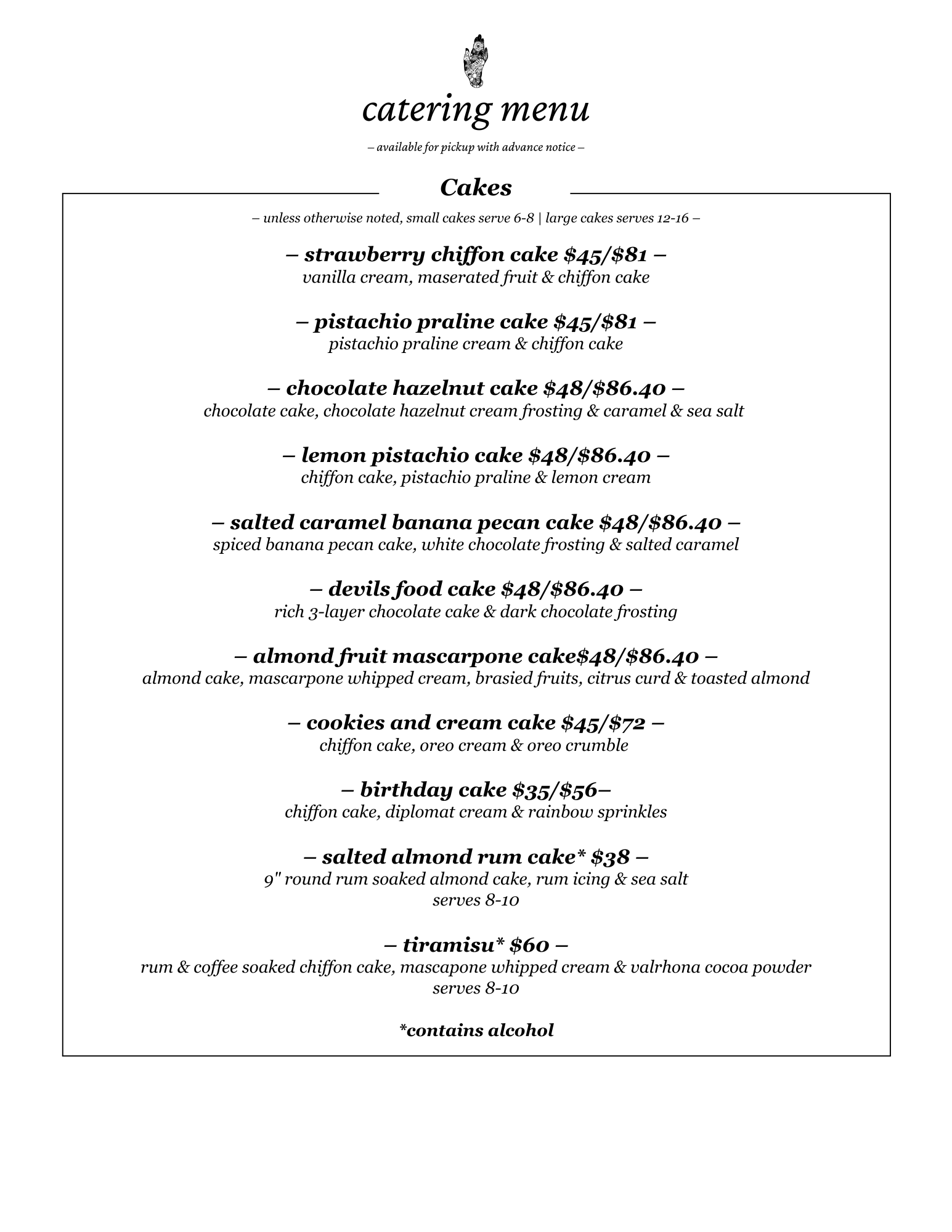 Catering menu image 3