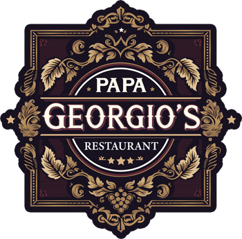 Papa Georgios logo top - Homepage