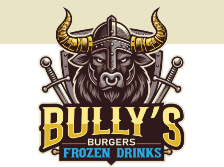 Bully's Burgers Frozen Drinks logo top - Homepage