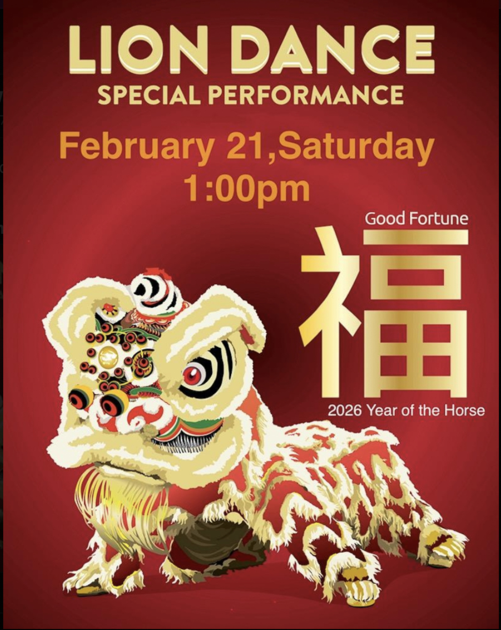 Lion dance special performance
