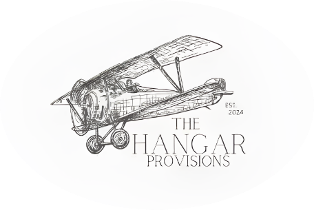 The Hangar Provisions logo top - Homepage