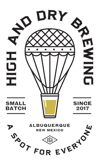 High and Dry Brewing logo top - Homepage