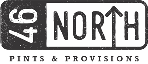 46 North Pints & Provisions logo top - Homepage