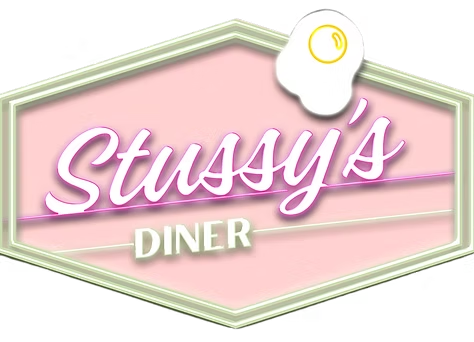 Stussy's Diner logo top - Homepage