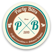 Party Bites Kitchen & Catering and Event Space logo top - Homepage