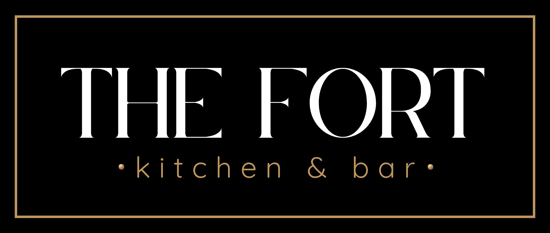 The Fort Kitchen & Bar logo top - Homepage