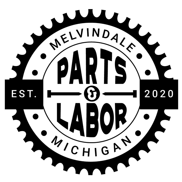 Parts & Labor logo top - Homepage