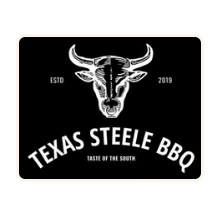 Texas Steele BBQ logo top - Homepage