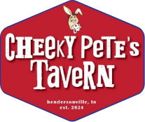 Cheeky Pete’s Tavern logo top - Homepage