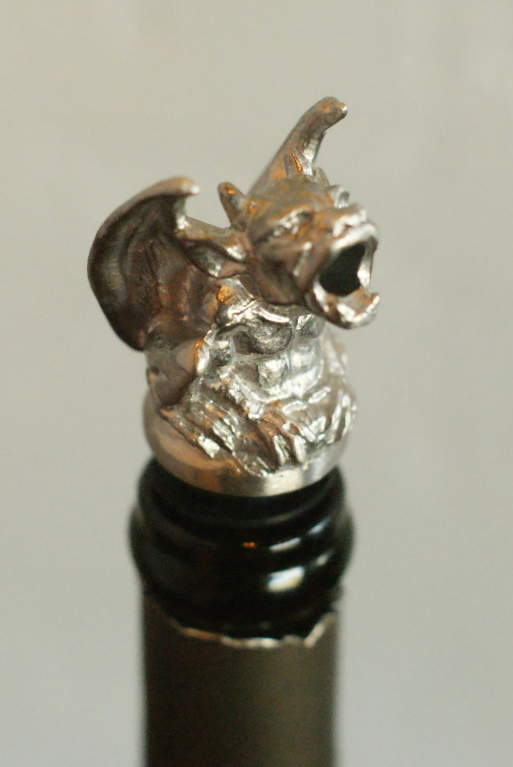 Gargoyle wine pourer